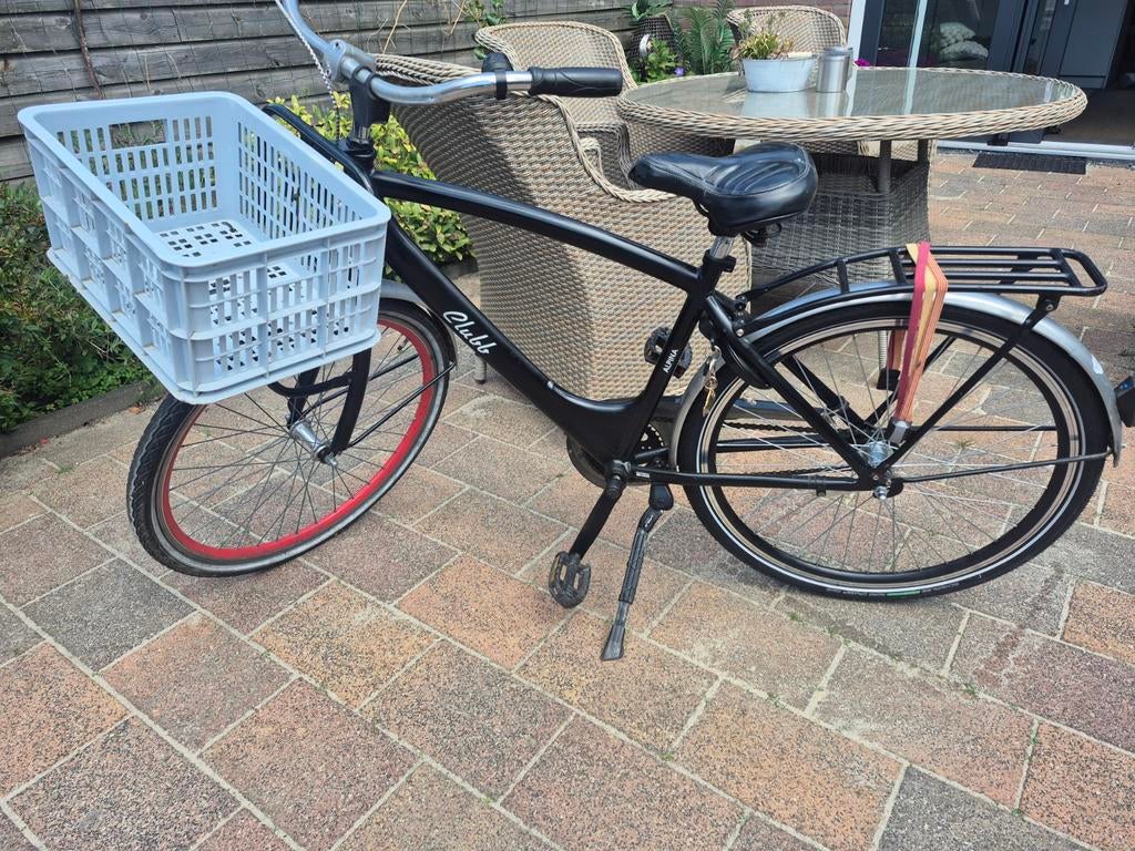 Alpina Clubb fiets 26 inch met fietsmand, Terugtraprem, Gebruikt, Minder dan 47 cm, Ophalen