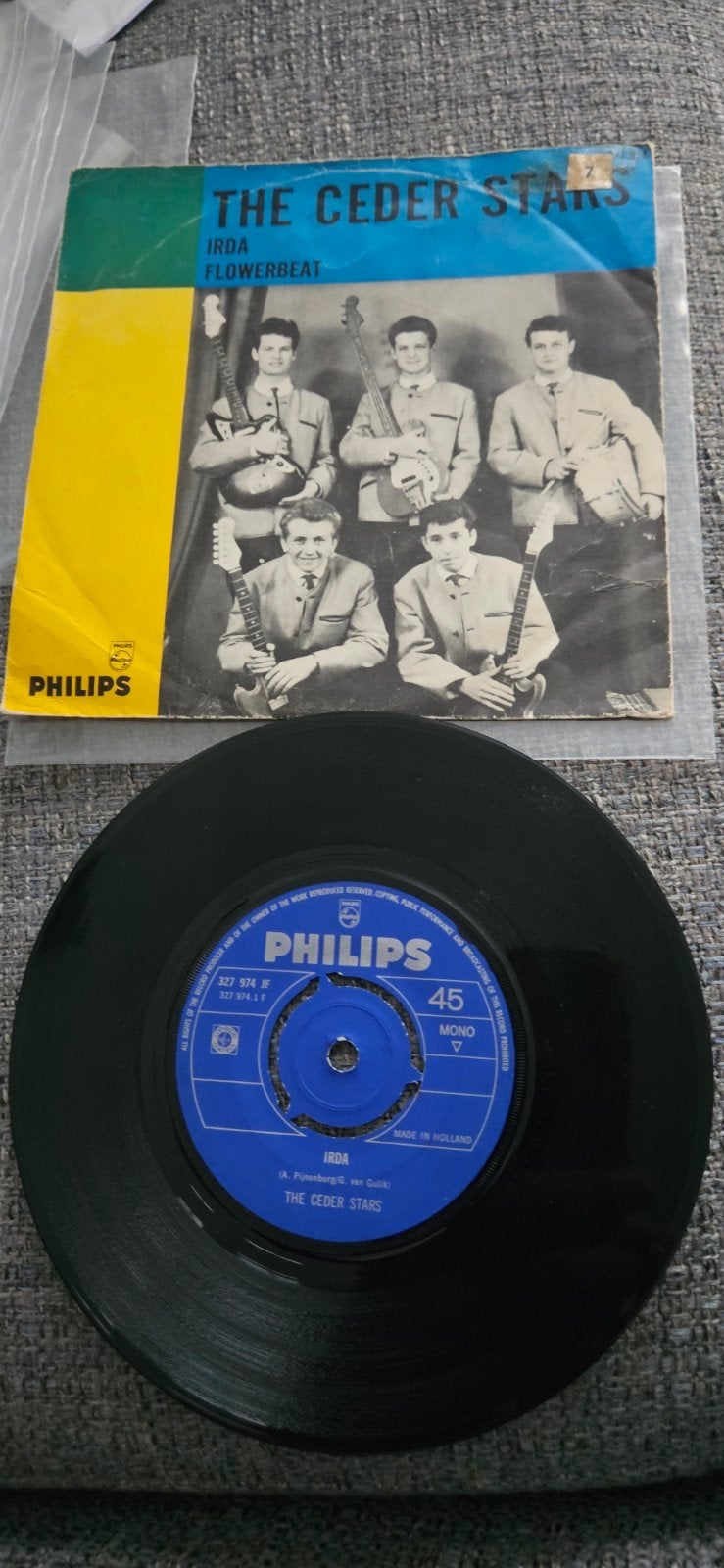 Nederbeat-The Ceder Stars-Idra uit Den Bosch 1966, Ophalen of Verzenden, Gebruikt, Pop