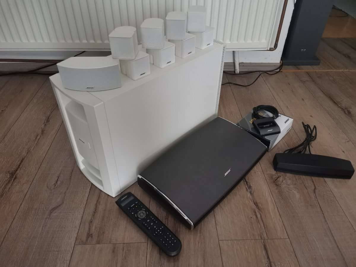 Bose Lifestyle Soundtouch 535 serie II wit jewel cubes wifi, Overige merken, Soundbar, 70 watt of meer, Ophalen of Verzenden