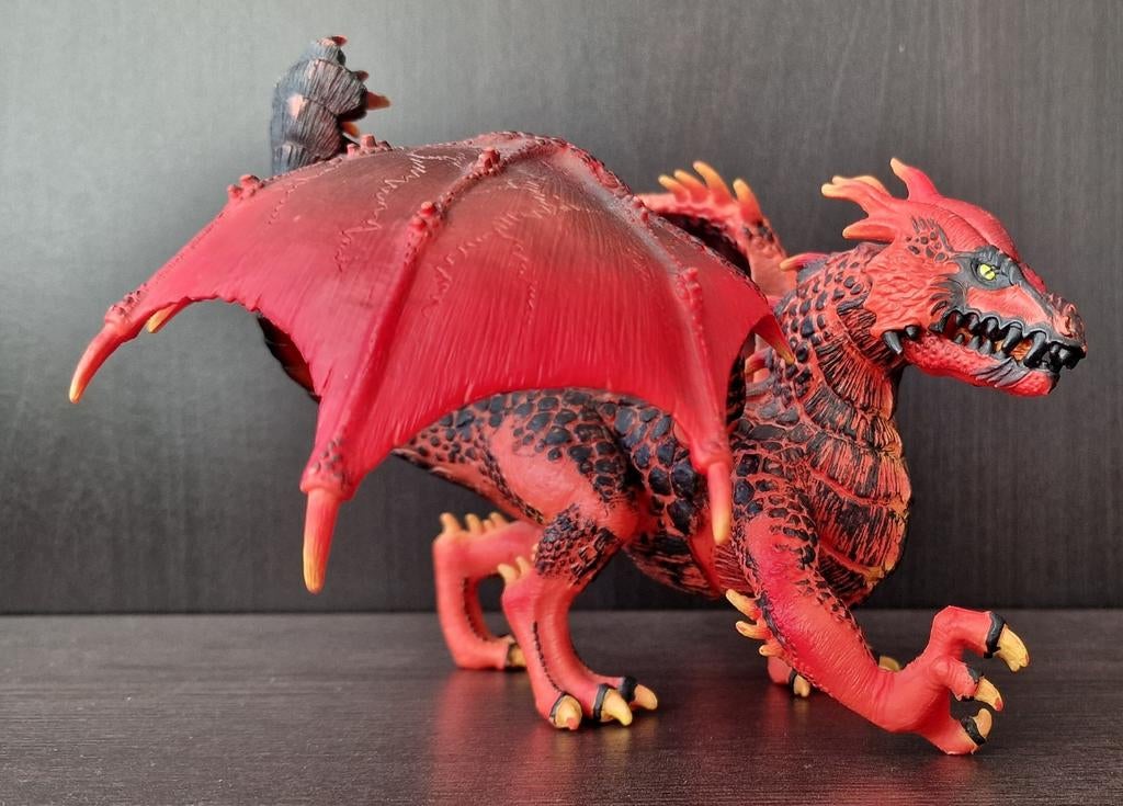 Schleich Eldrador Lava Draak - 2017, Kinderen en Baby's, Speelgoed | Actiefiguren, Ophalen of Verzenden, Gebruikt