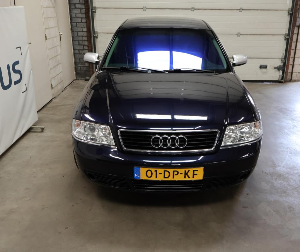 Audi A6 Limousine 2.4 5V Advance NAP Airco APK Uitlaatklepsy, Stof, Gebruikt, Blauw, Traction-control