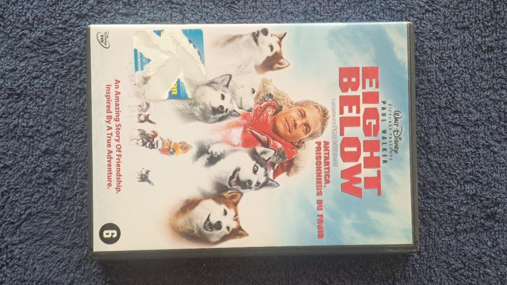 Eight Below "Paul Walker", Cd's en Dvd's, Alle leeftijden, Ophalen of Verzenden, Gebruikt