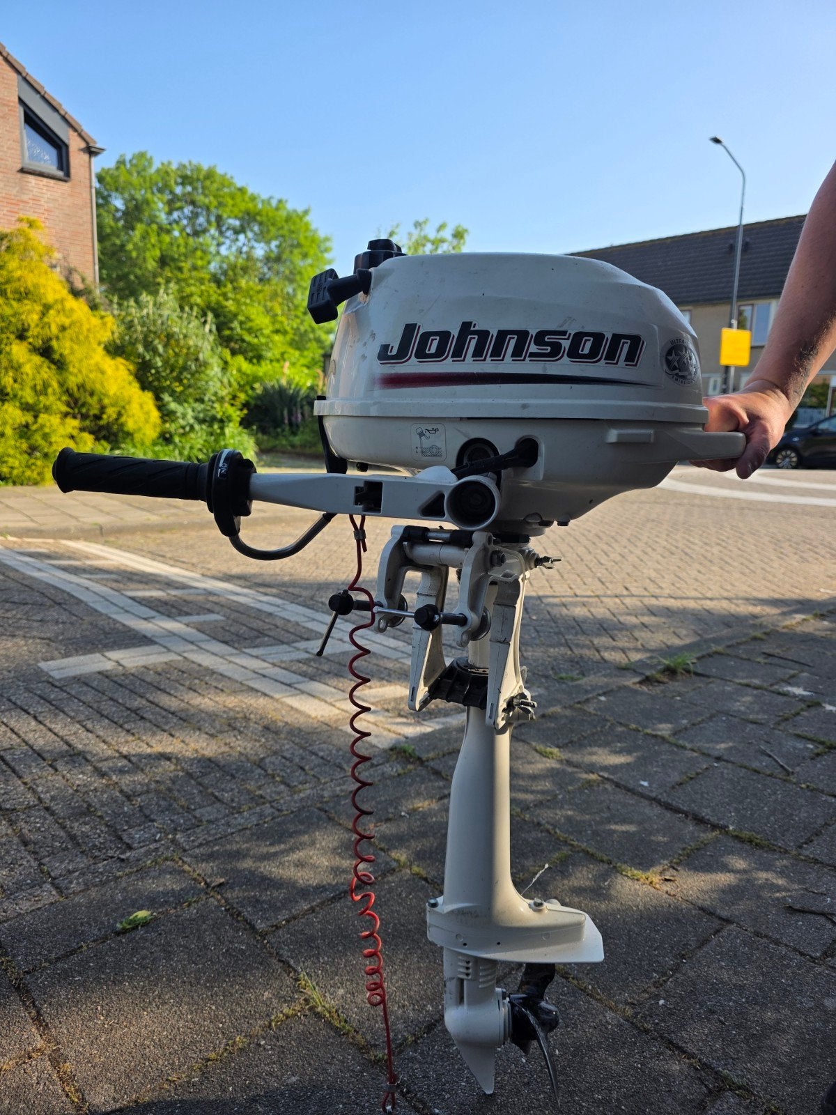 Johnson 2.5 PK Buitenboordmotor, Ophalen, Gebruikt, Minder dan 5 pk, Buitenboordmotor