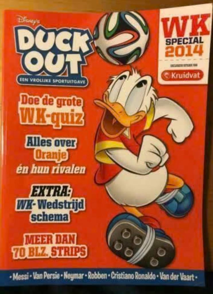 duck out wk special 2014 Stripboek, Eén stripboek, Ophalen, Zo goed als nieuw