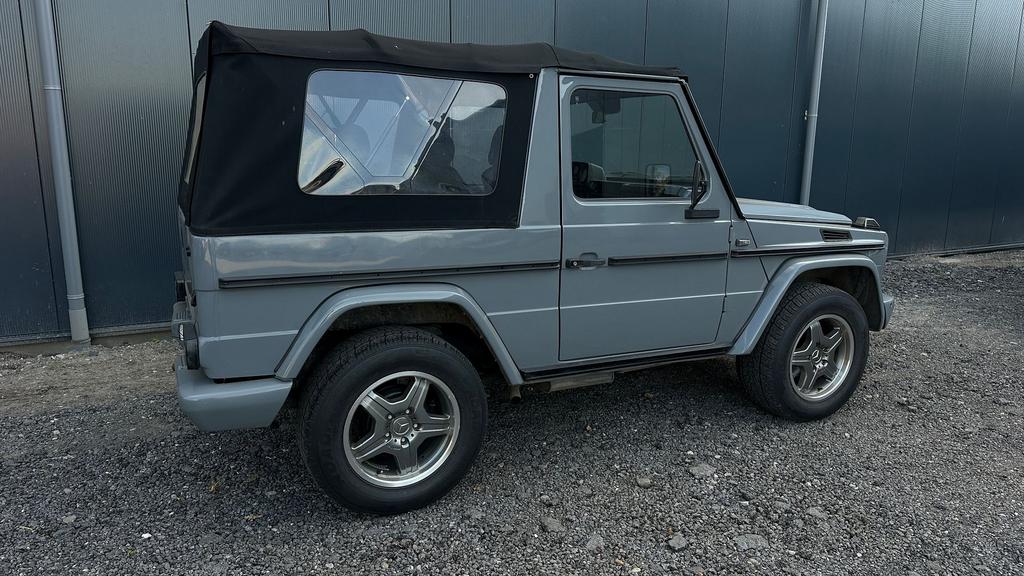 Mercedes-Benz G 230 Cabrio Kompressor 2.3 193PK 1980, Auto's, Zwart, G-Klasse, 259 pk, Startonderbreker