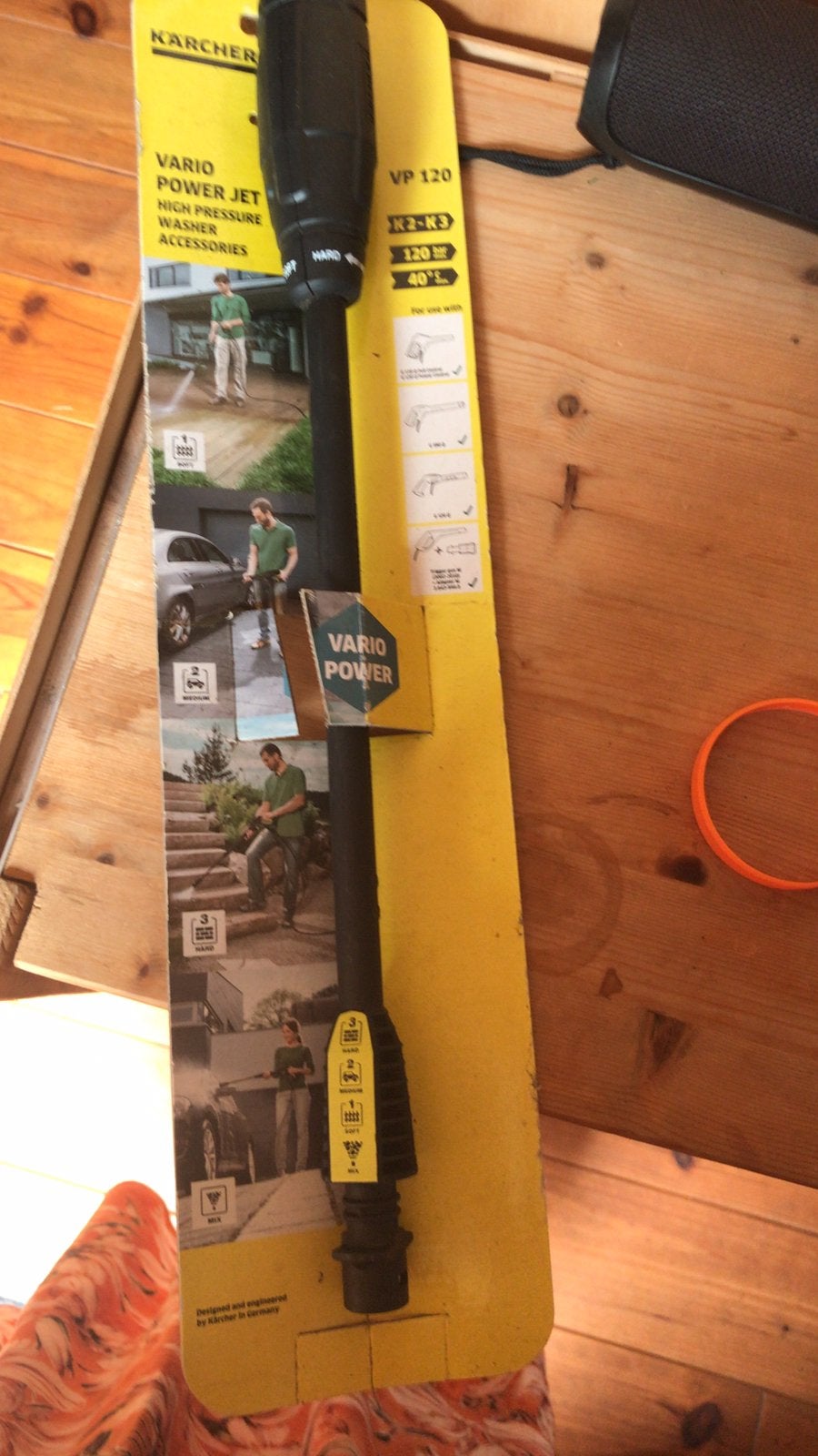 Opzetstuk Kärcher spuitlans, Tuin en Terras, Hogedrukreinigers, Ophalen of Verzenden, Zo goed als nieuw, Elektrisch