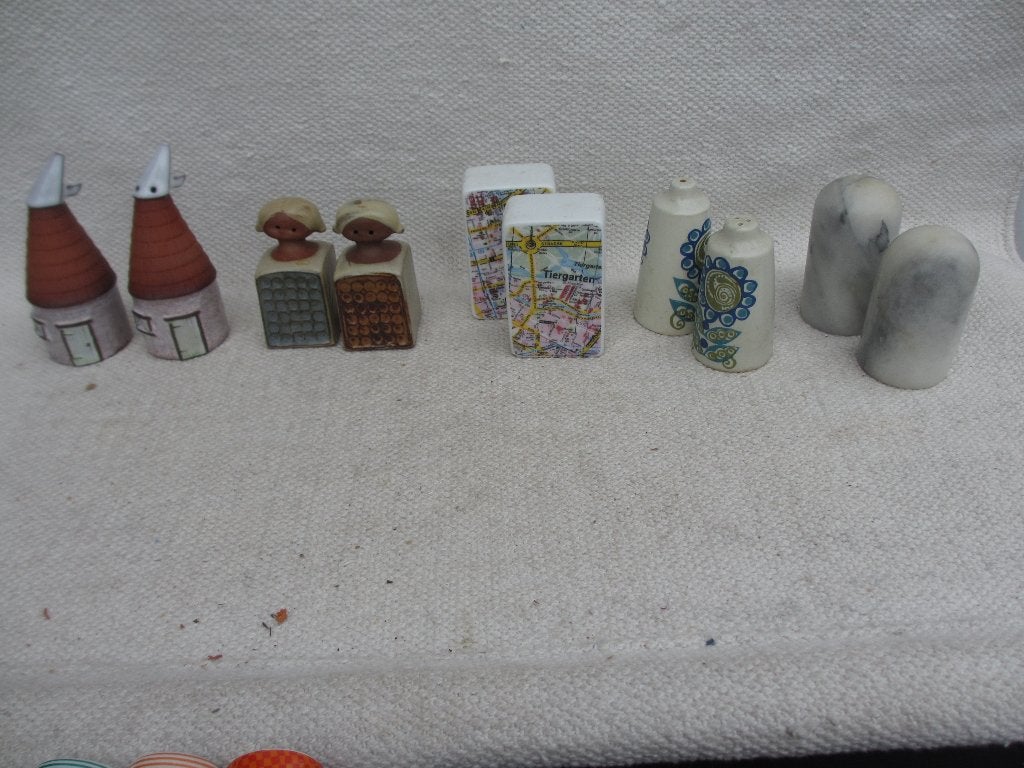 Diverse design PEPER & ZOUT stellen, Ophalen of Verzenden, Steen/keramiek, Meerkleurig, Overige typen