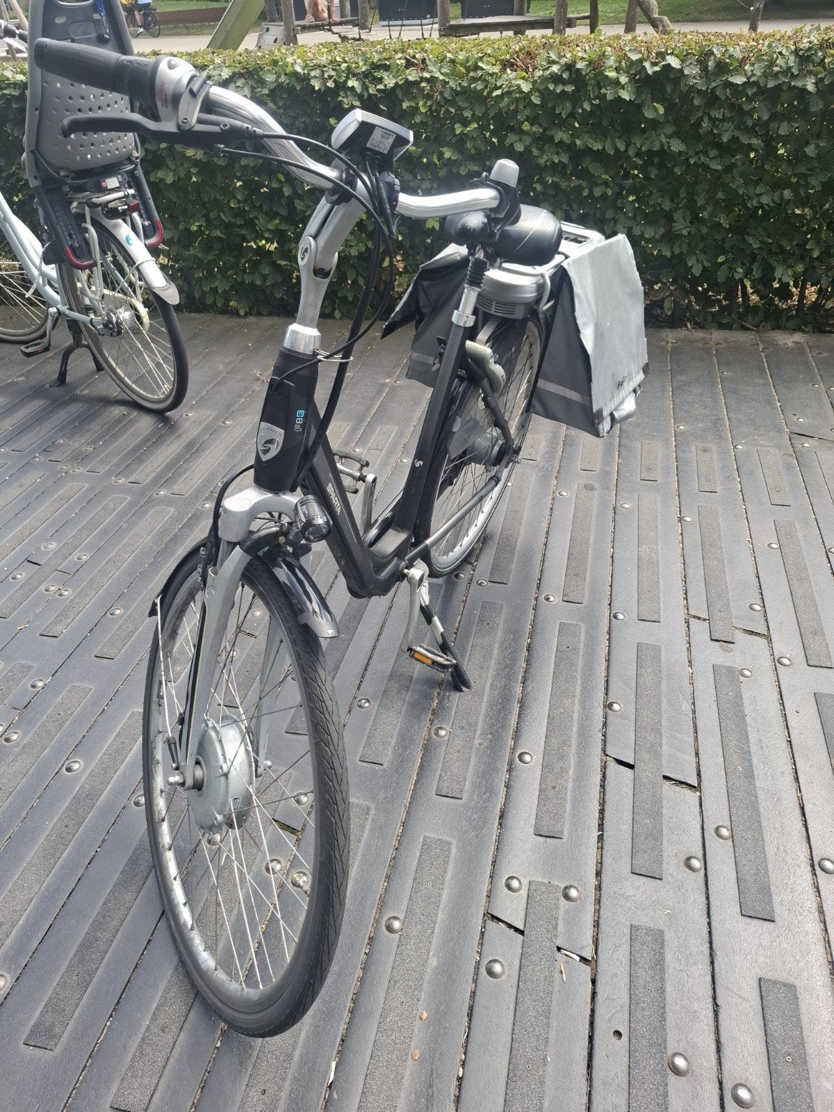 Sparta E-bike met voorwielmotor en fietstassen, 51 tot 55 cm, Ophalen, Gebruikt, Sparta