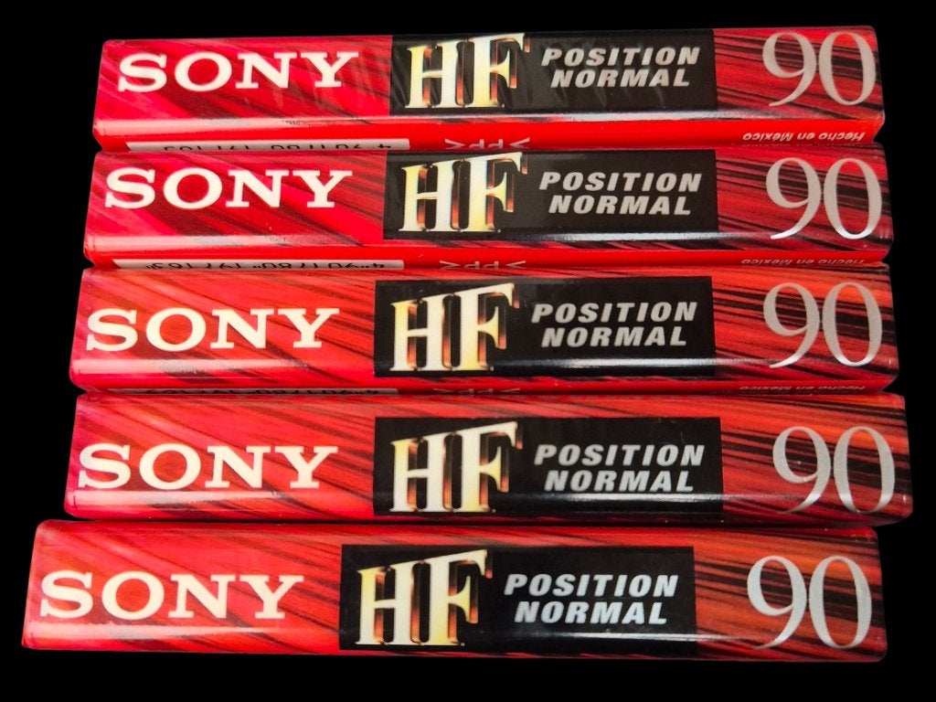 Cassettebandje  sony 90 minuten, Overige genres, Nieuw in verpakking, Onbespeeld, Verzenden