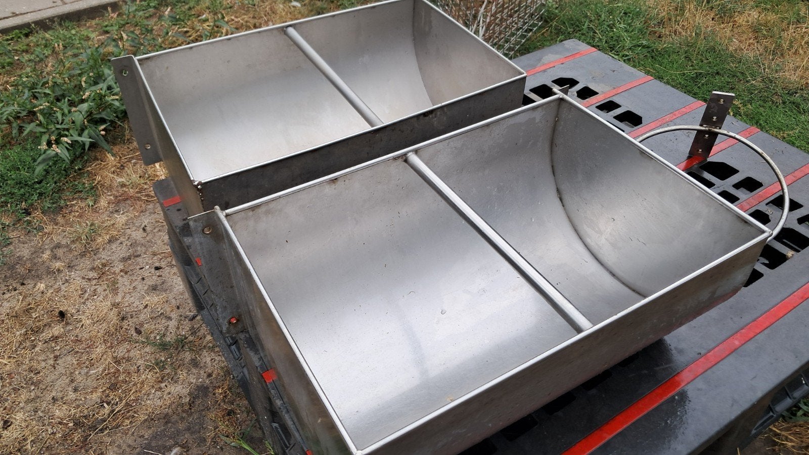 voerbakken rvs