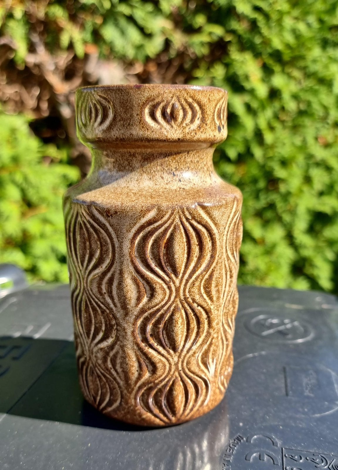Vintage Scheurich Vaas ‘Amsterdam’ (onion serie), Ophalen of Verzenden