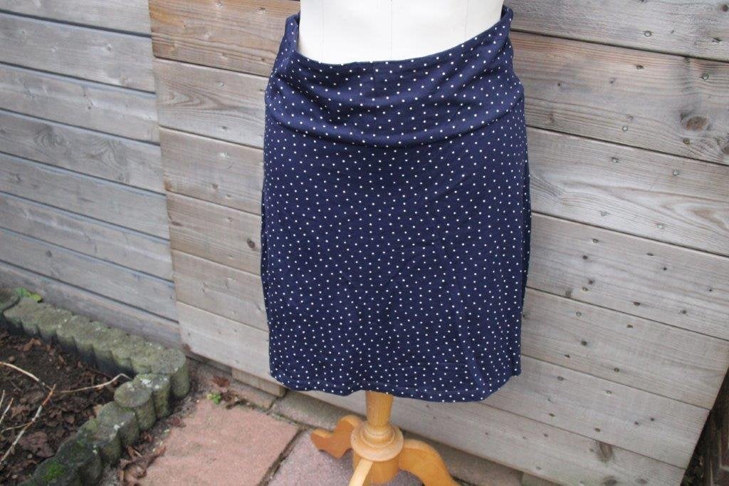 Rok donkerblauw/ offwhite King Louie mt S Vaste prijs, Kleding | Dames, Rokken, Blauw, Ophalen of Verzenden, Zo goed als nieuw