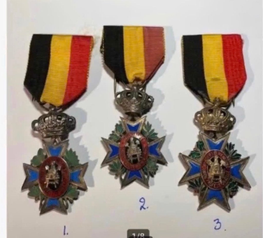 Medaille Belgie: 3 x medaille, pr.p.stuk, Postzegels en Munten, Penningen en Medailles, Ophalen of Verzenden, Overige materialen