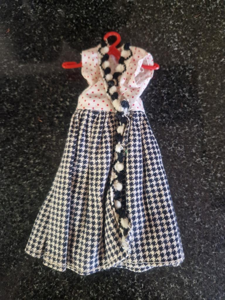 Barbie jurk vintage, Ophalen of Verzenden, Gebruikt, Barbie