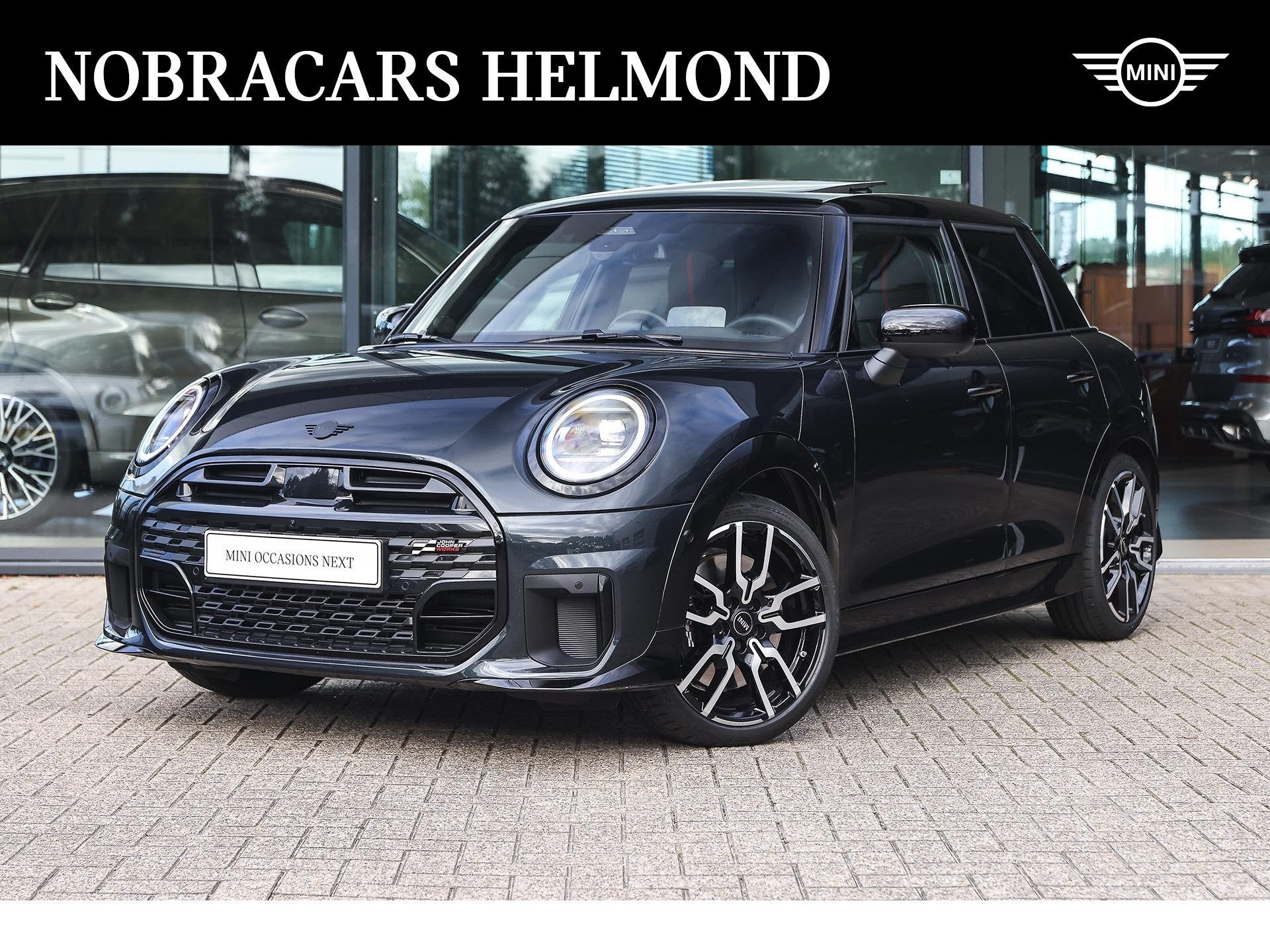 MINI Hatchback Cooper S Automaat / JCW / Pakket XL / JCW / P, Auto's, Gebruikt, 4 cilinders, Met garantie (alle), Leder en Stof