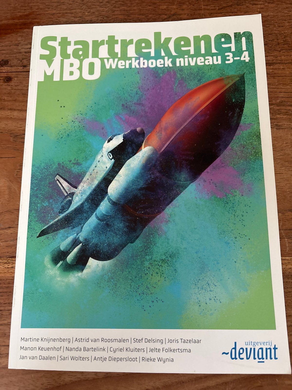 Startrekenen MBO Werkboek niveau 3-4, Ophalen of Verzenden, Zo goed als nieuw, Overige niveaus, Overige vakken