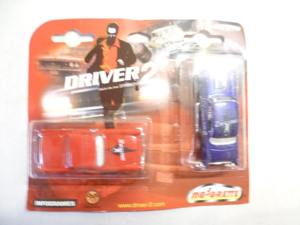 Majorette 2000 Driver2 nieuw in blister 2x modelauto., Ophalen of Verzenden, Nieuw, Auto