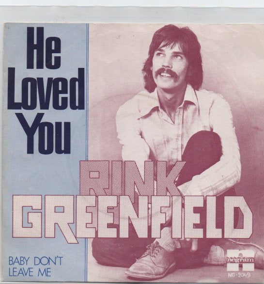 Nederpop: Rink Greenfield (Greenfield and Cook!)- He loved, Beschermende buitenhoes, Verzenden, Gebruikt, Nederlandstalig