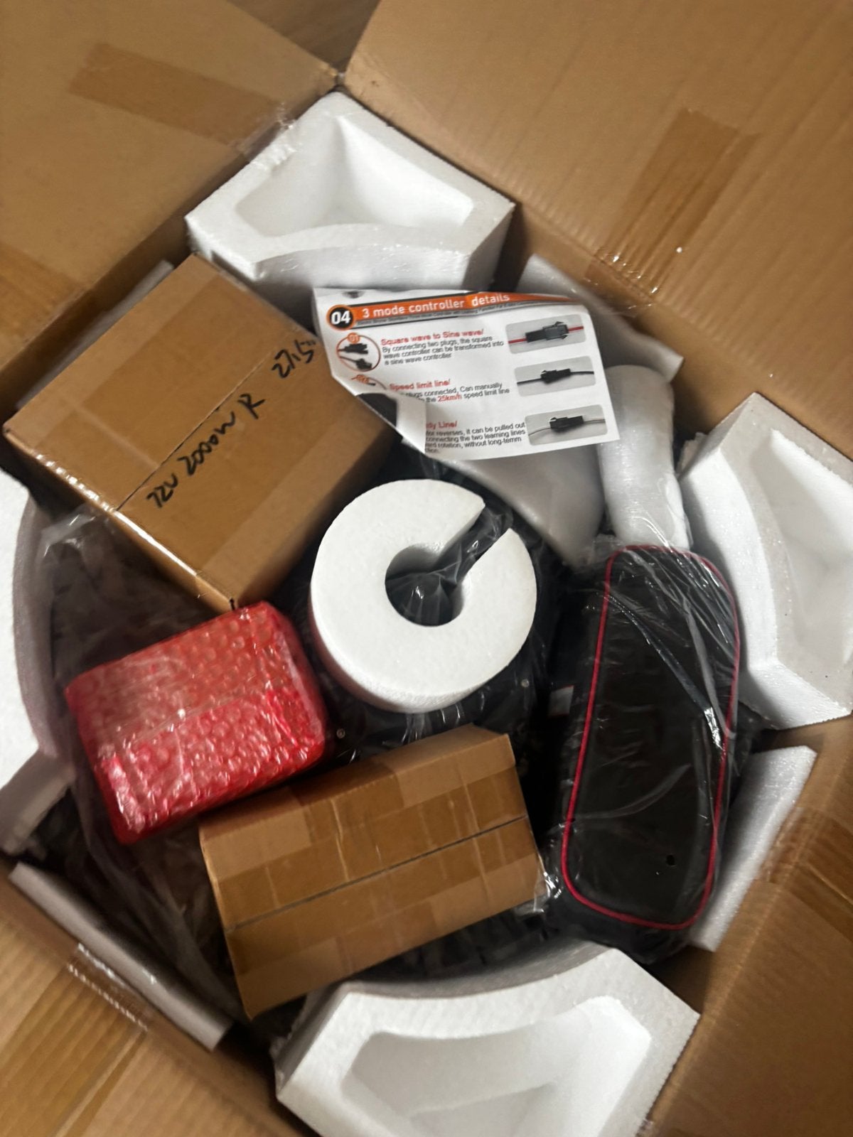 Conversion kit 2000kw 72volt geen accu merk mtx, Fietsen en Brommers, Ophalen of Verzenden, Zo goed als nieuw, Overige merken