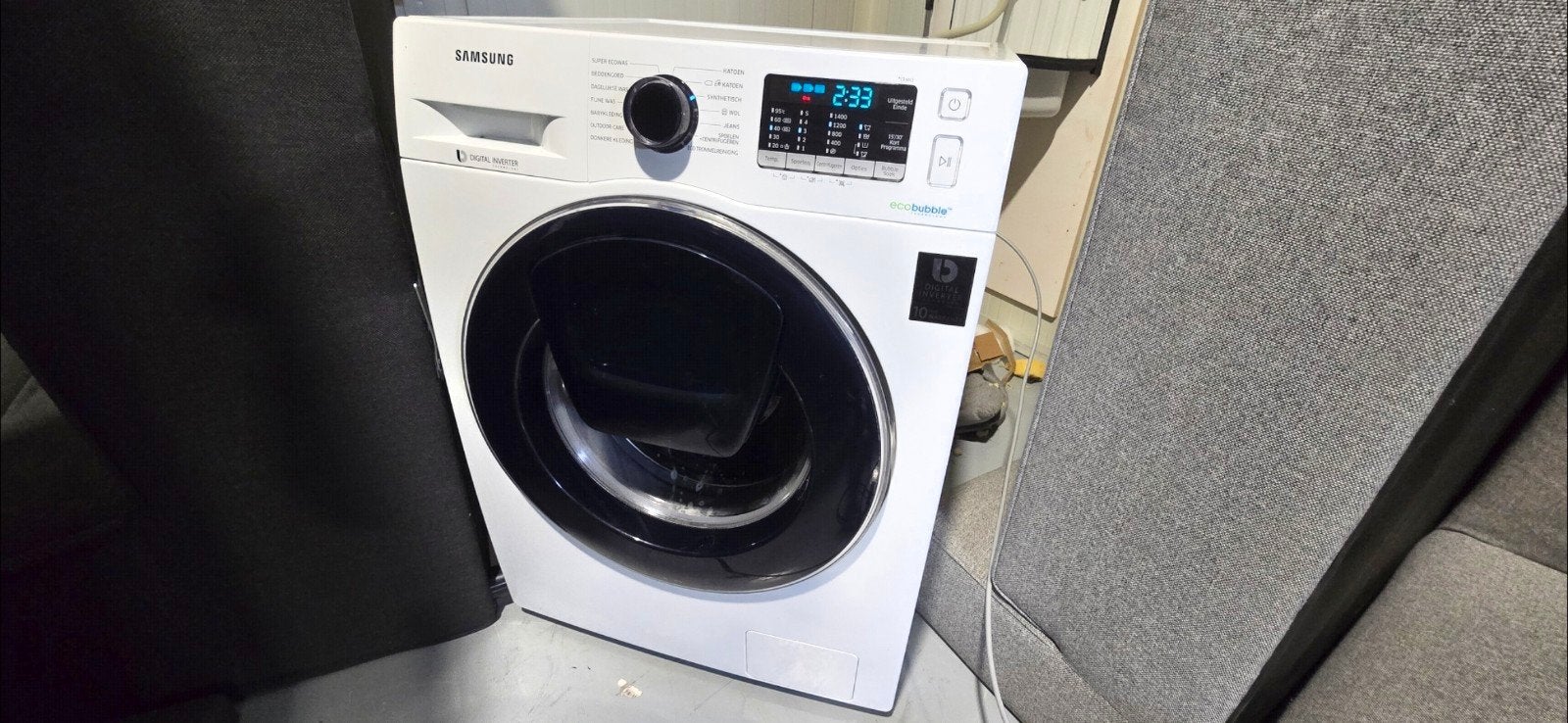 Samsung EcoBubble AddWash Wasmachine 8kg -, Ophalen of Verzenden, Samsung, Samsung, Samsung