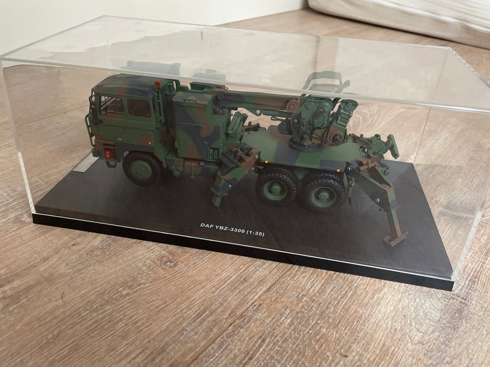 Schaalmodel DAF YBZ 3300 (1:35) - Militair voertuig, Overige merken, 1:32 tot 1:50, Ophalen of Verzenden, Zo goed als nieuw