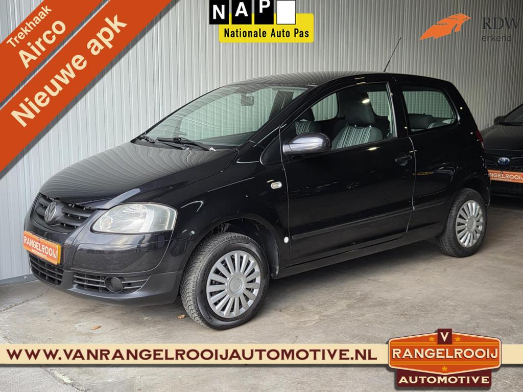 Volkswagen Fox 1.2 Trendline, trekhaak, airco, centr. vergr., Voorwielaandrijving, 969 kg, 4 stoelen, 1198 cc