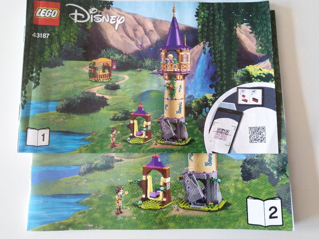 Lego Disney Princess 43187 Rapunzels Toren, Lego, Ophalen of Verzenden, Zo goed als nieuw, Complete set