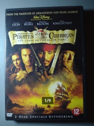 DVD NL Pirates of the Caribbean trilogy, Nederlands, Speciale editie, Engels, Ophalen of Verzenden