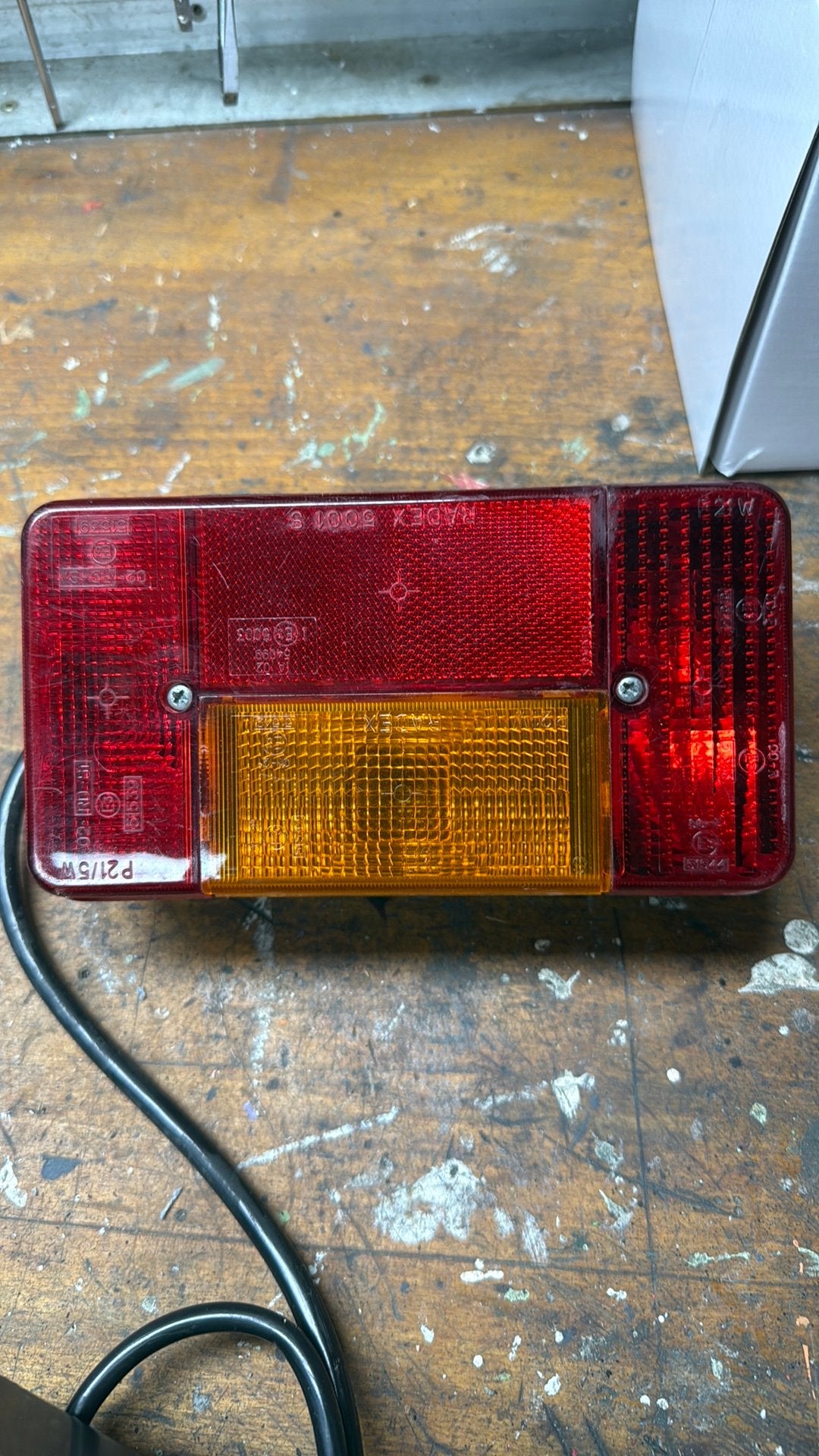 Linker achterlicht aanhanger Radex 5001, Verzenden, Gebruikt, Universele onderdelen
