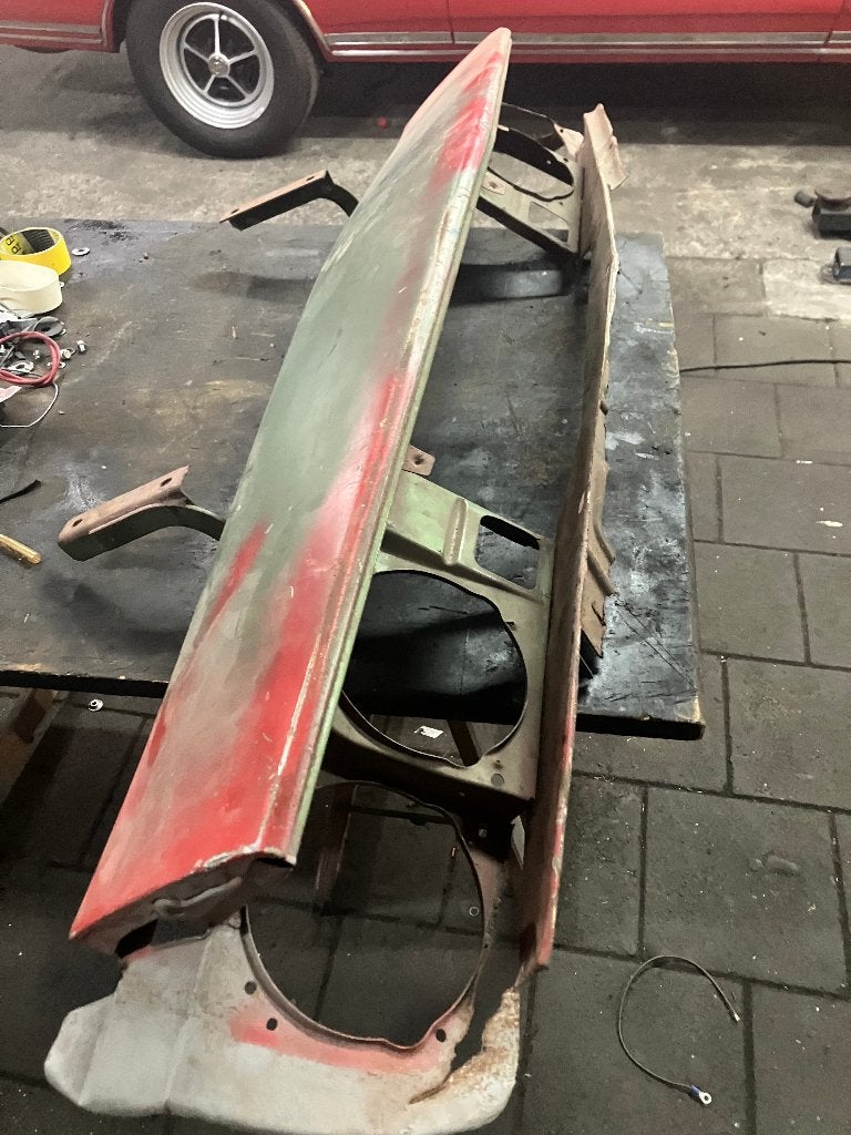 Opel A manta voorkant, Ophalen, Gebruikt, Opel, Motorkap