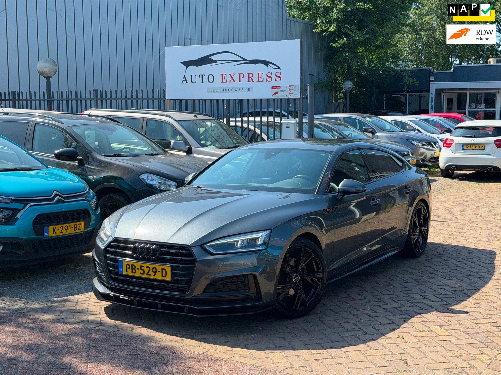 Audi A5 Sportback 2.0 TFSI Launch Edition Aut/Navi/Camra/sto, Gebruikt, Euro 6, 1984 cc, 1435 kg