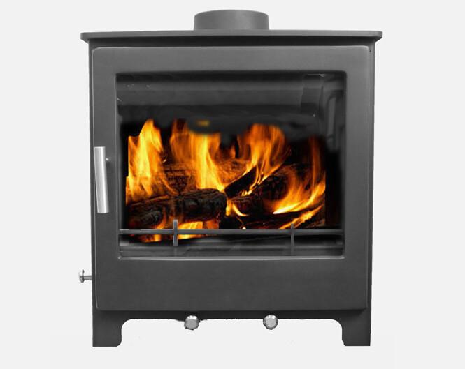 Stalen Houtkachel | Bestfire Z08 (8 KW), Niet ingevuld, Niet ingevuld, Ophalen of Verzenden, Vrijstaand