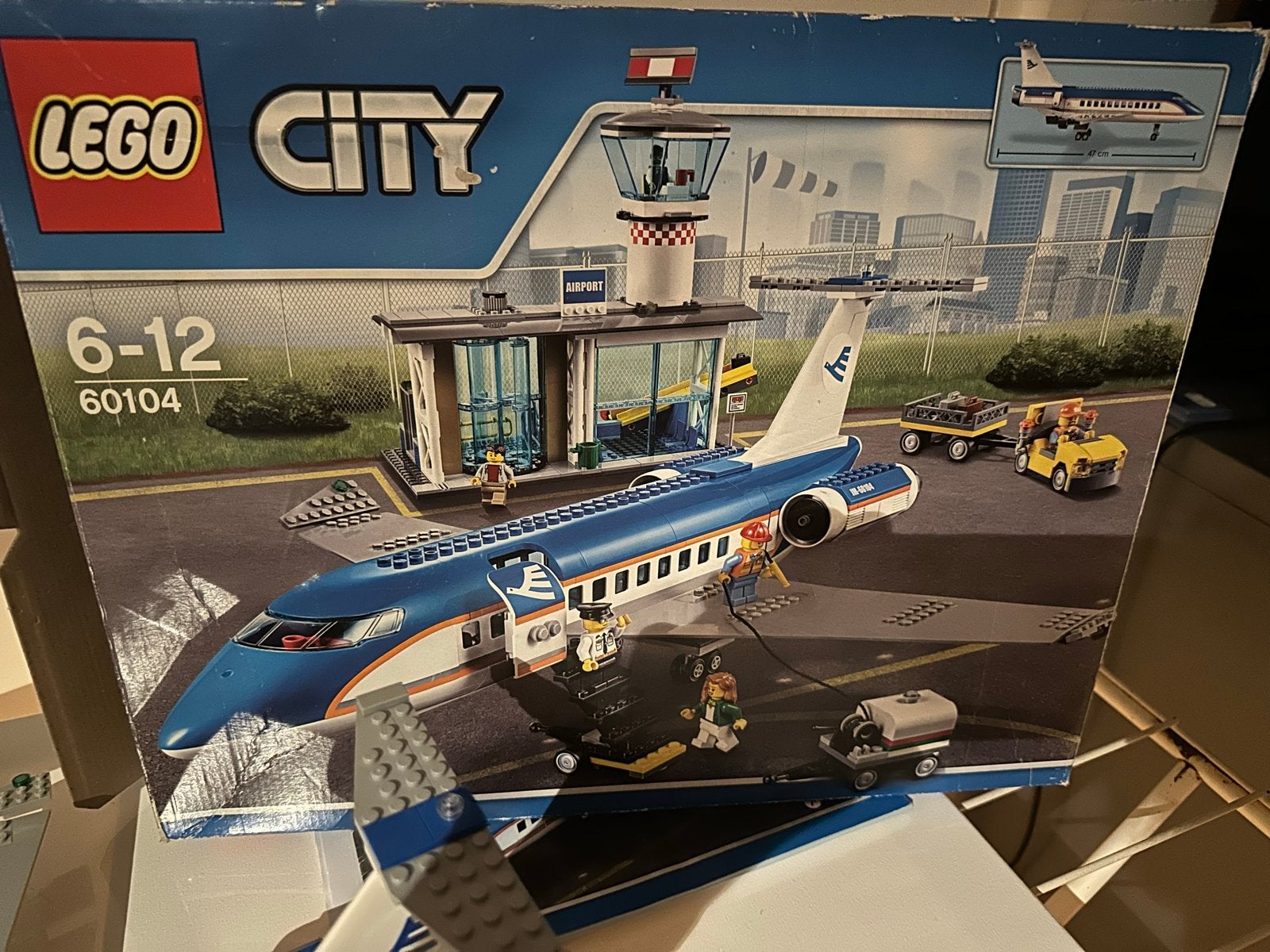 Lego City Vliegveld Passagiersvliegtuig 60104, City, Lego, Ophalen of Verzenden, Zo goed als nieuw