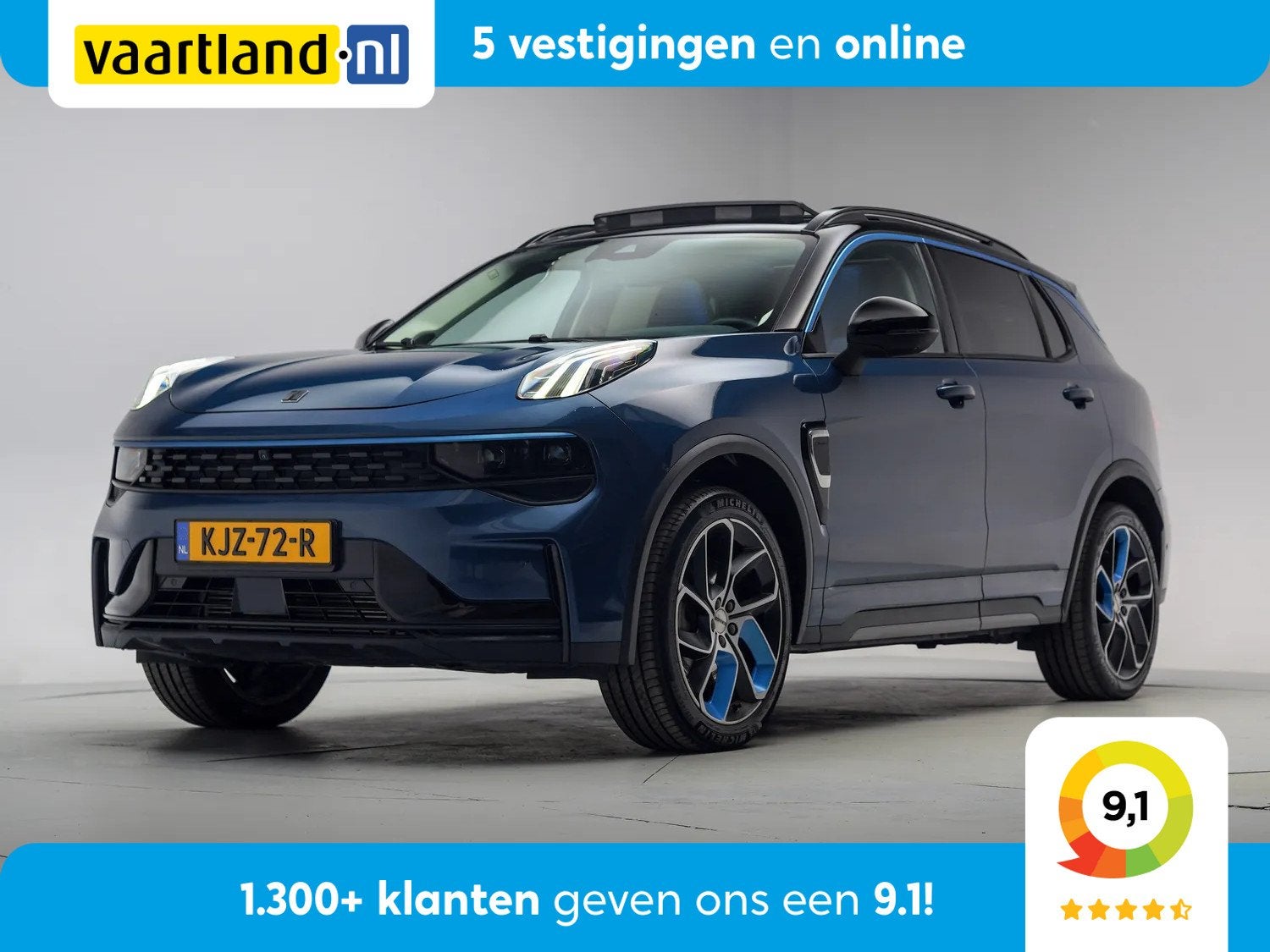 Lynk & Co 01 1.5 PHEV [ Panorama Navi Apple/Android Stoelver, Auto's, Lynk & Co, Automaat, Bedrijf, 1854 kg, Hybride Elektrisch/Benzine