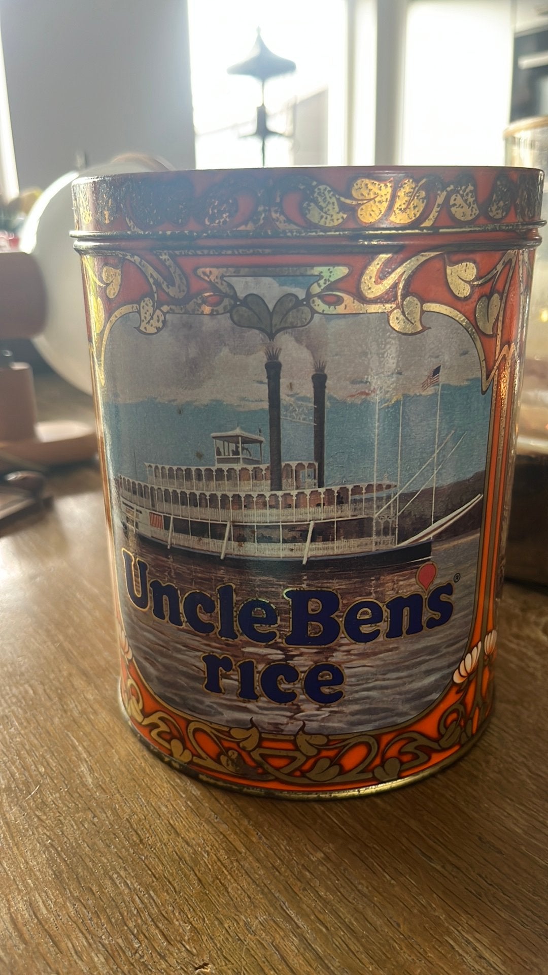 Mooi Uncle Ben’s rijst blik uit 1983 in goede staat, Ophalen of Verzenden, Zo goed als nieuw, Overige