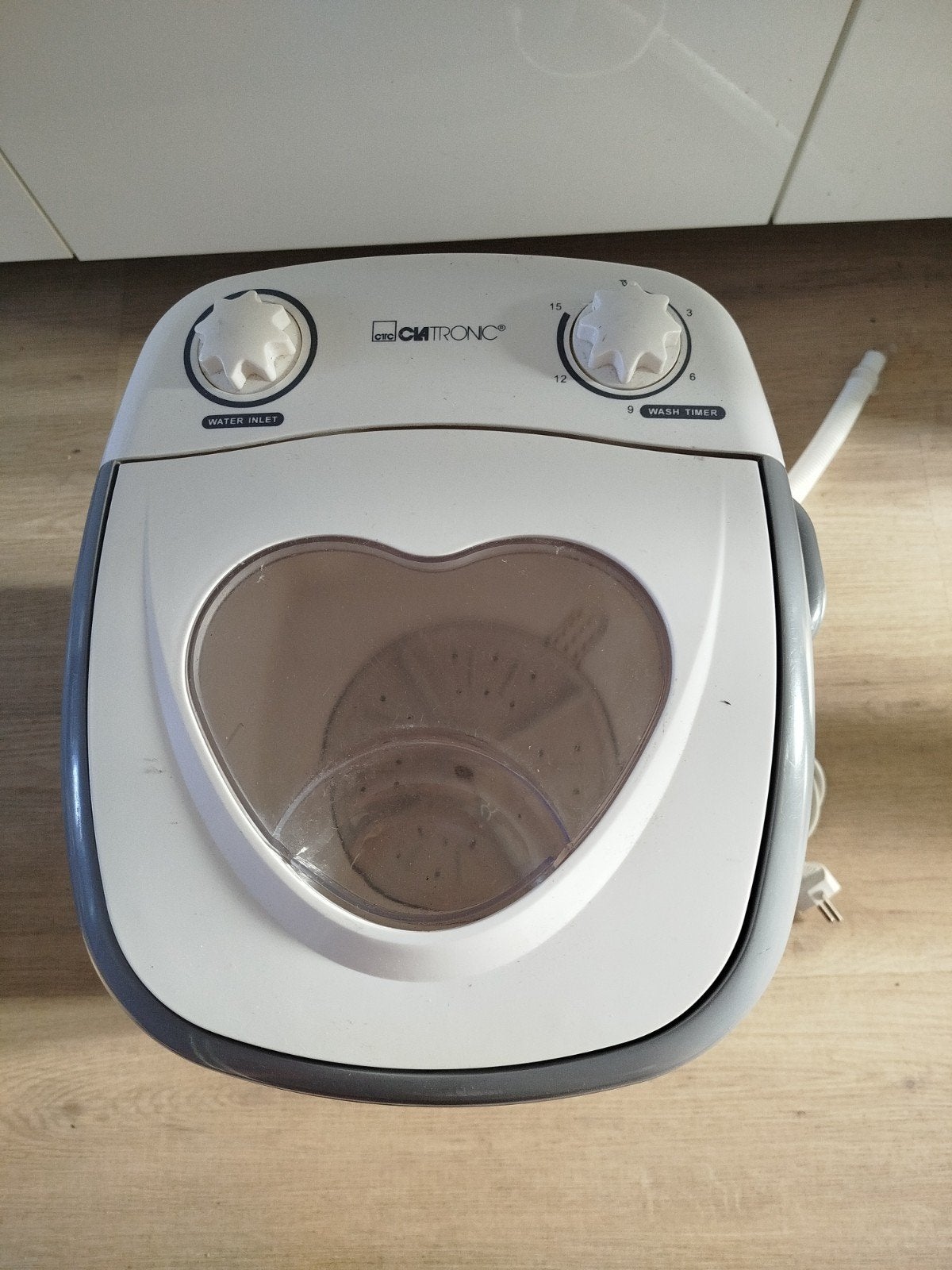 Compacte Clatronic Mini Wasmachine - Ideaal kleine ruimt, Witgoed en Apparatuur, Minder dan 85 cm, Minder dan 4 kg, Bovenlader