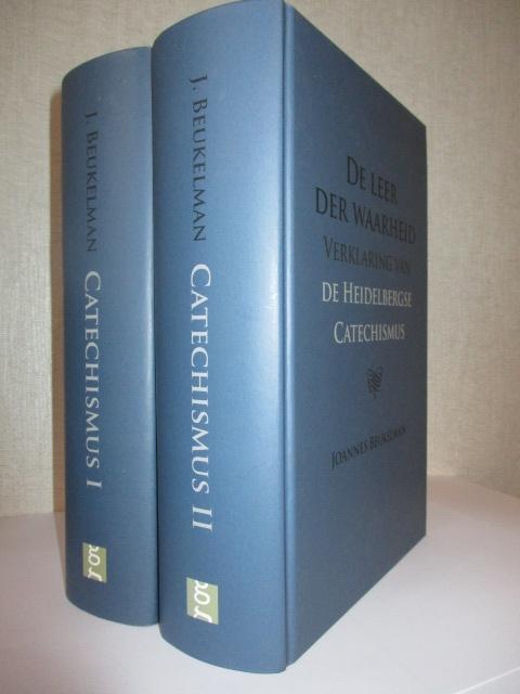 Joannes Beukelman: De Heidelbergse Catechismus (2 delen)., Boeken, Godsdienst en Theologie, Christendom | Protestants, Ophalen of Verzenden