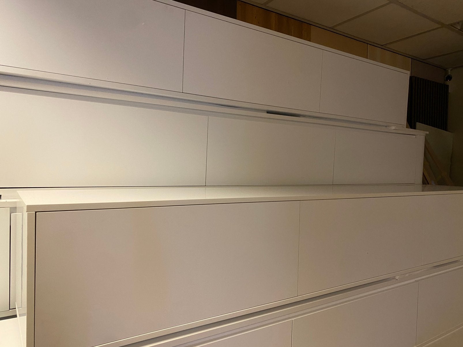Tv meubel 240cm - pure white, Ophalen, Zo goed als nieuw