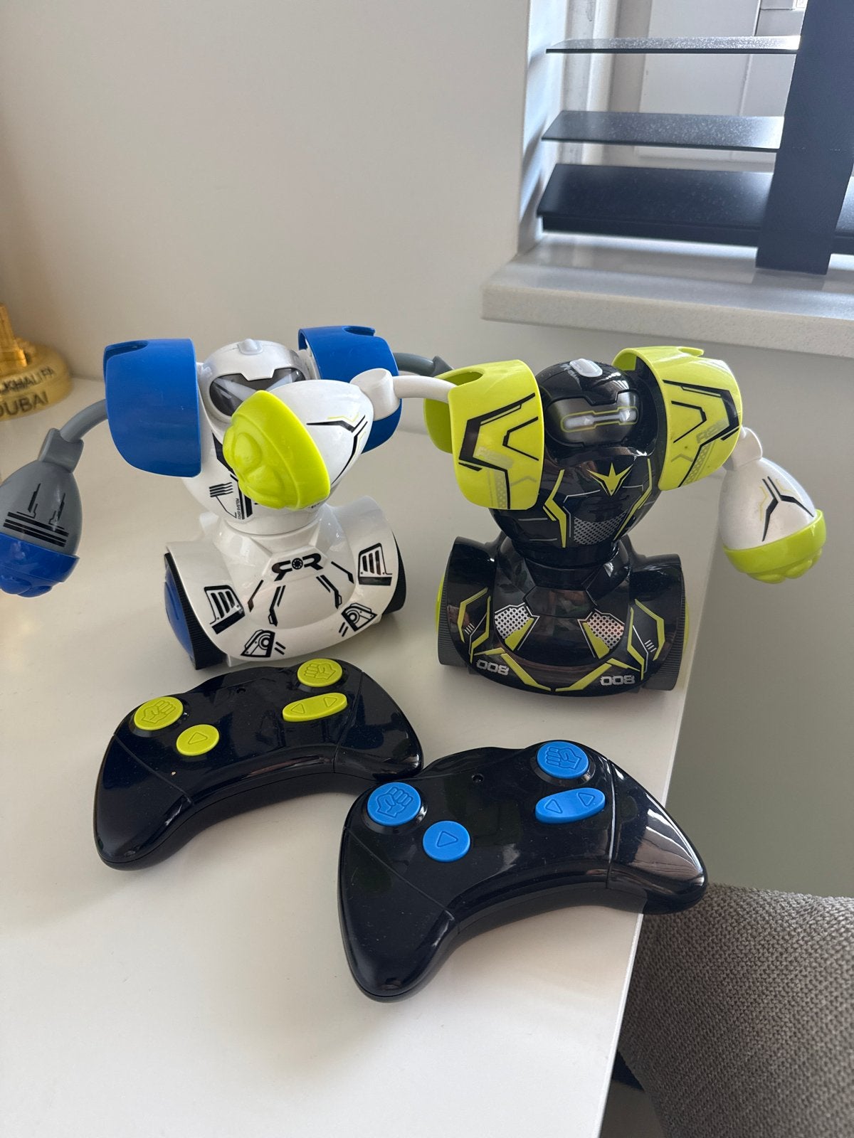 Robotboxer set met 2 robots en controllers, Ophalen of Verzenden, Zo goed als nieuw, Jongen of Meisje