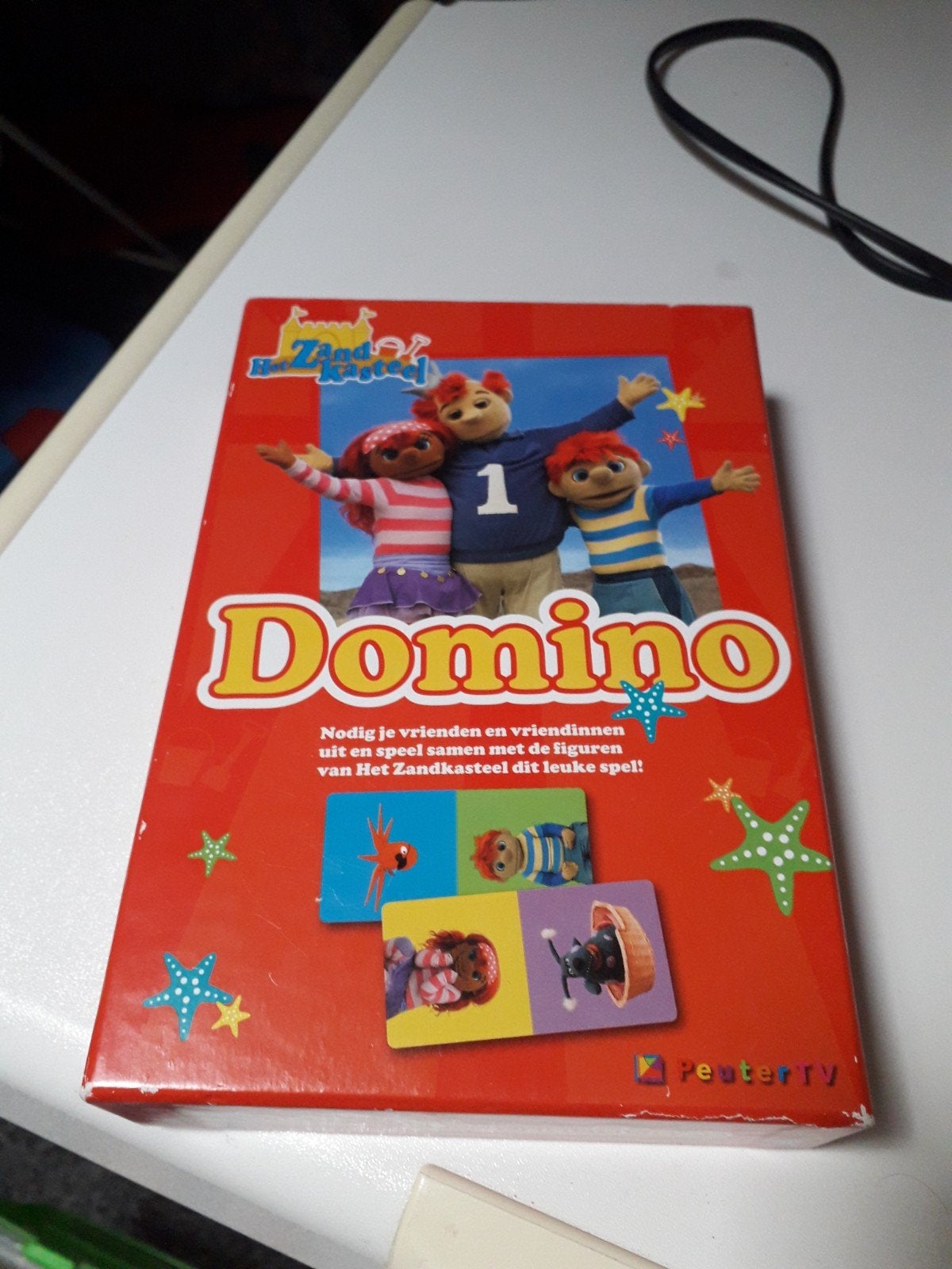 domino zandkasteel, Ophalen, Jongen of Meisje