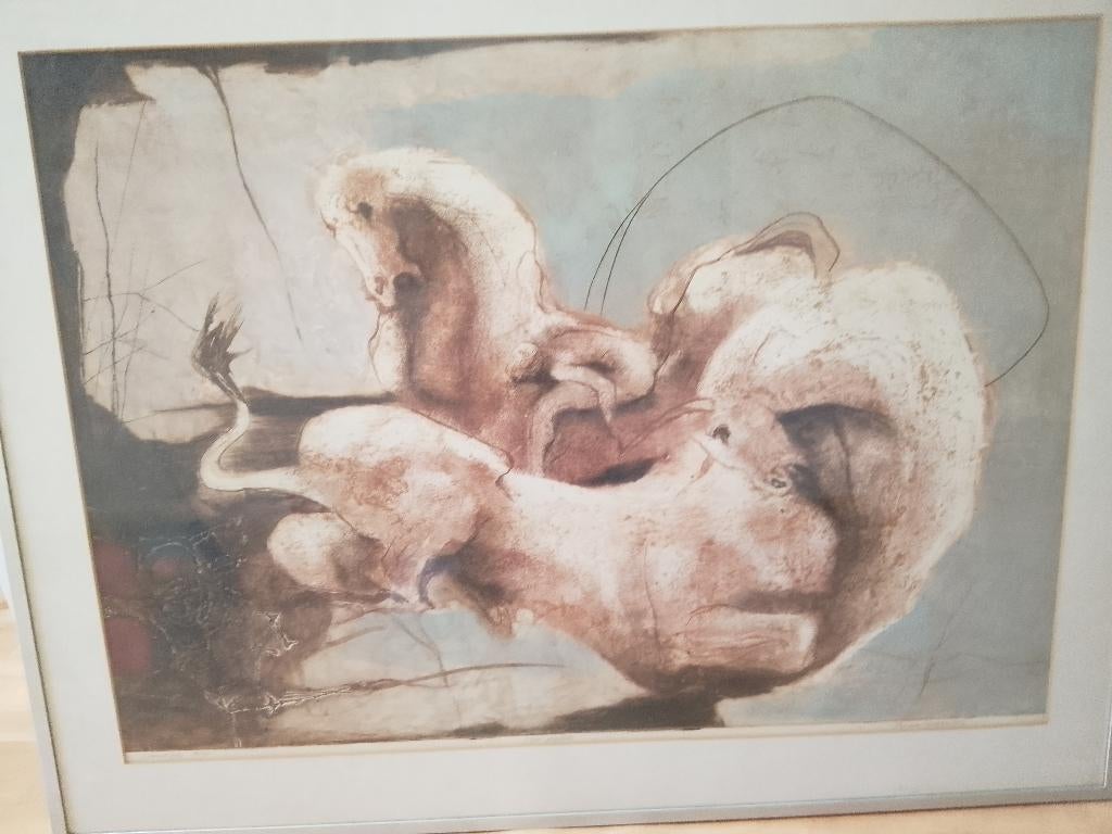 kleur ets, Ophalen