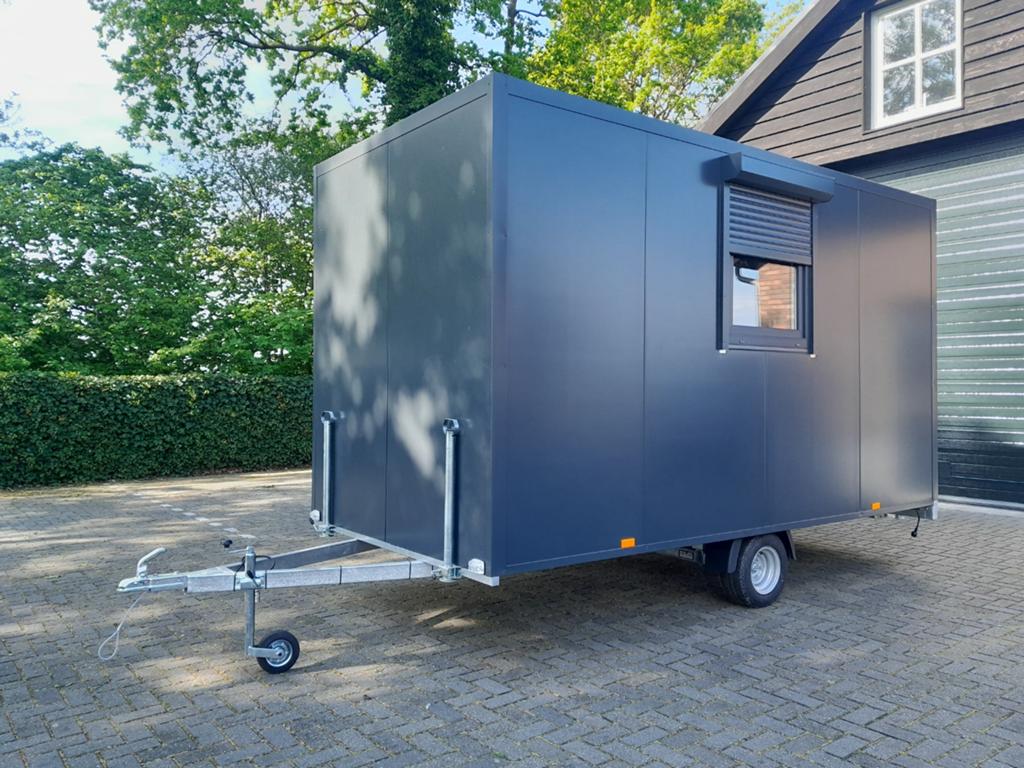 Snelverkeer schaftwagen keet pipowagen schaftkeet bouwkeet, Ophalen, Nieuw