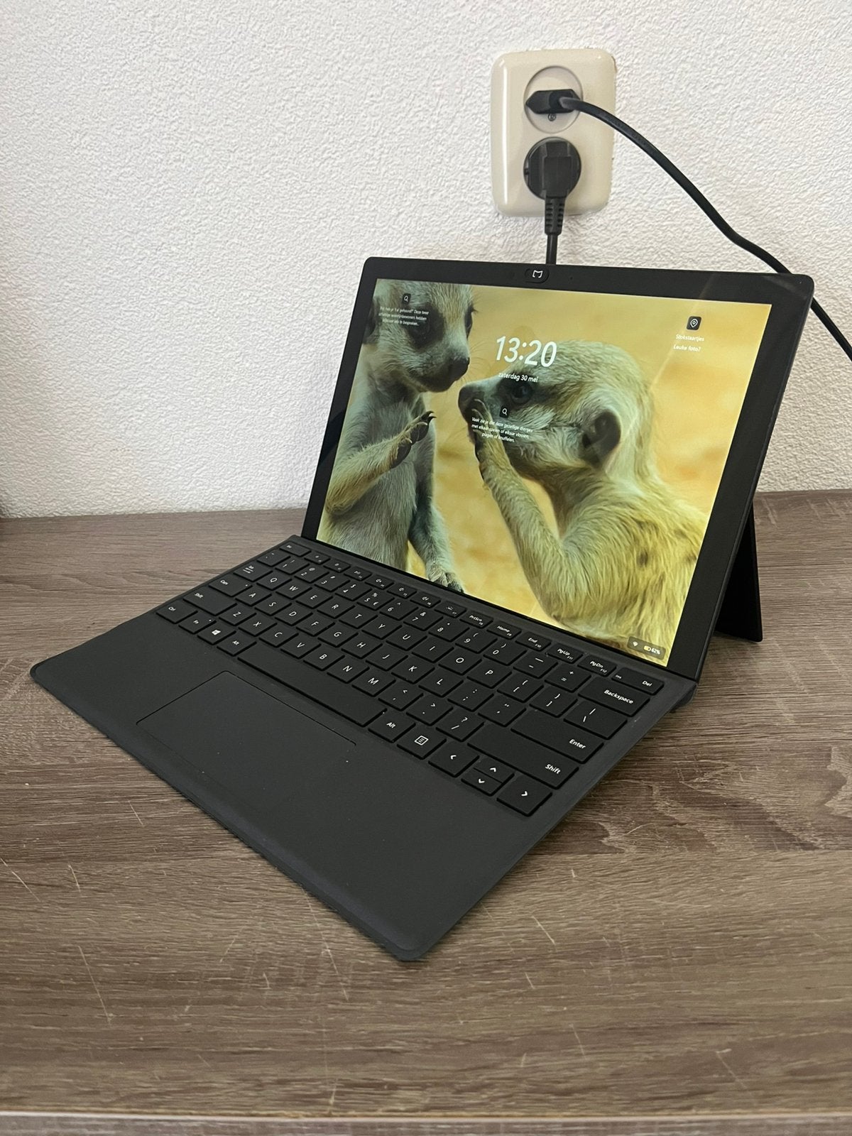 Microsoft Surface Pro 6 Ci5-8250U, 8GB ram, 256GB, Computers en Software, Windows Laptops, Ophalen of Verzenden, Zo goed als nieuw
