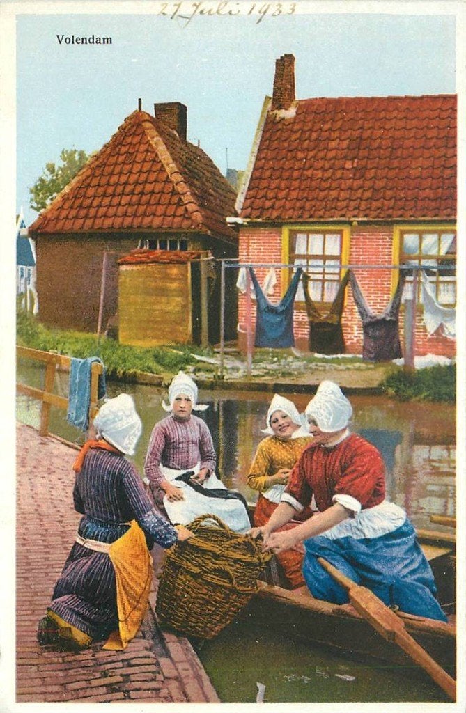 388-085-005 Volendam, Verzamelen, Ophalen of Verzenden, Voor 1920, Noord-Holland