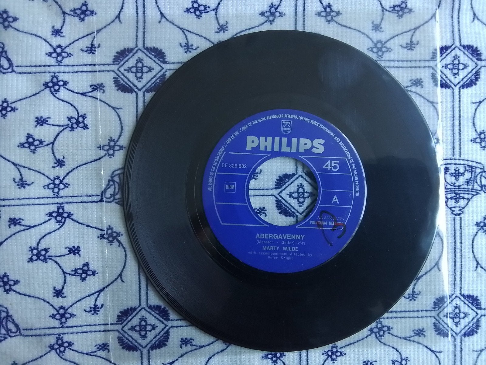 Marty wilde           Abergavenny, Ophalen of Verzenden, Zo goed als nieuw, 7 inch, Pop