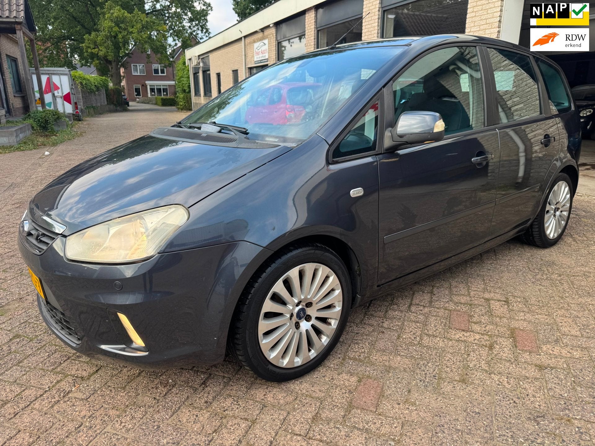 Ford C-Max 1.8-16V Titanium Flexifuel AIRCO,LM VELGENORG 178, Auto's, Voorwielaandrijving, 125 pk, Gebruikt, 4 cilinders