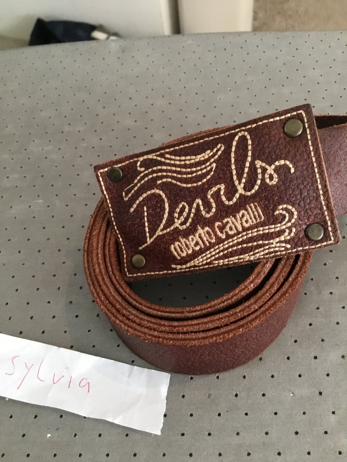 ROBERTO CAVALLI riem maat 95 origineel ZGAN, Kleding | Heren, Echt leder, G, Ophalen of Verzenden, Zo goed als nieuw