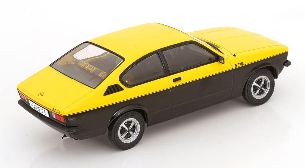 MCG 1:18 Opel Kadett C Coupe GT/E yellow / black, Overige merken, MCG, -, Nieuw