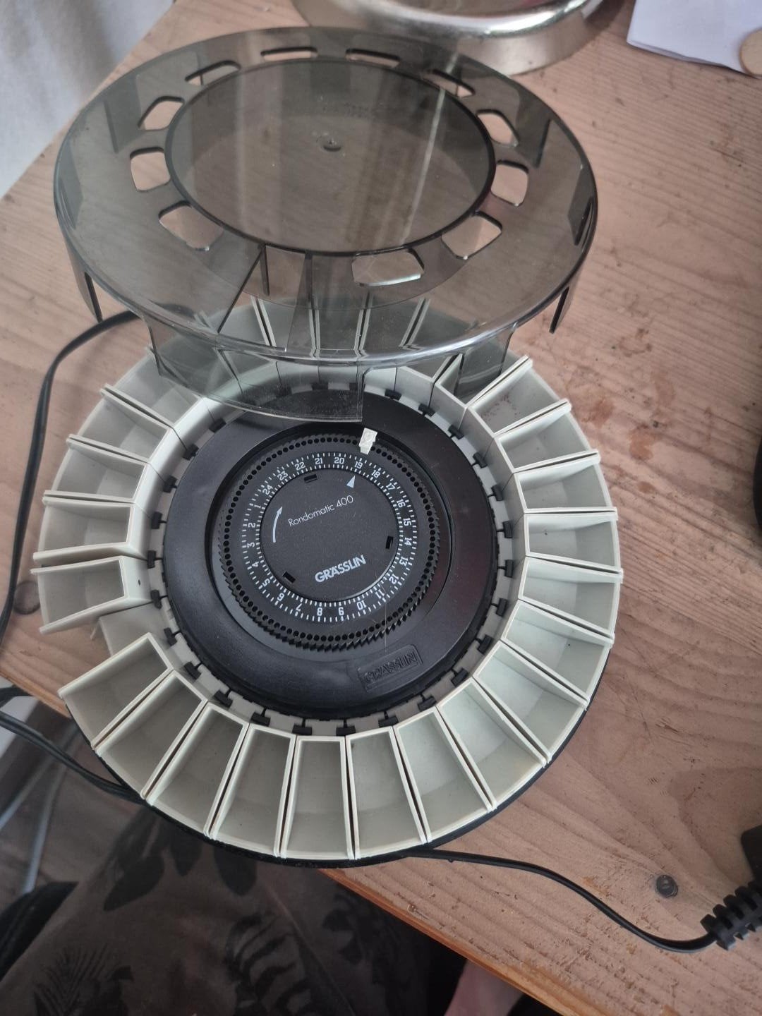 Grässlin Rondomatic 400 automatische aquarium voederautomaat, Dieren en Toebehoren, Vissen | Aquaria en Toebehoren, Ophalen, Overige typen