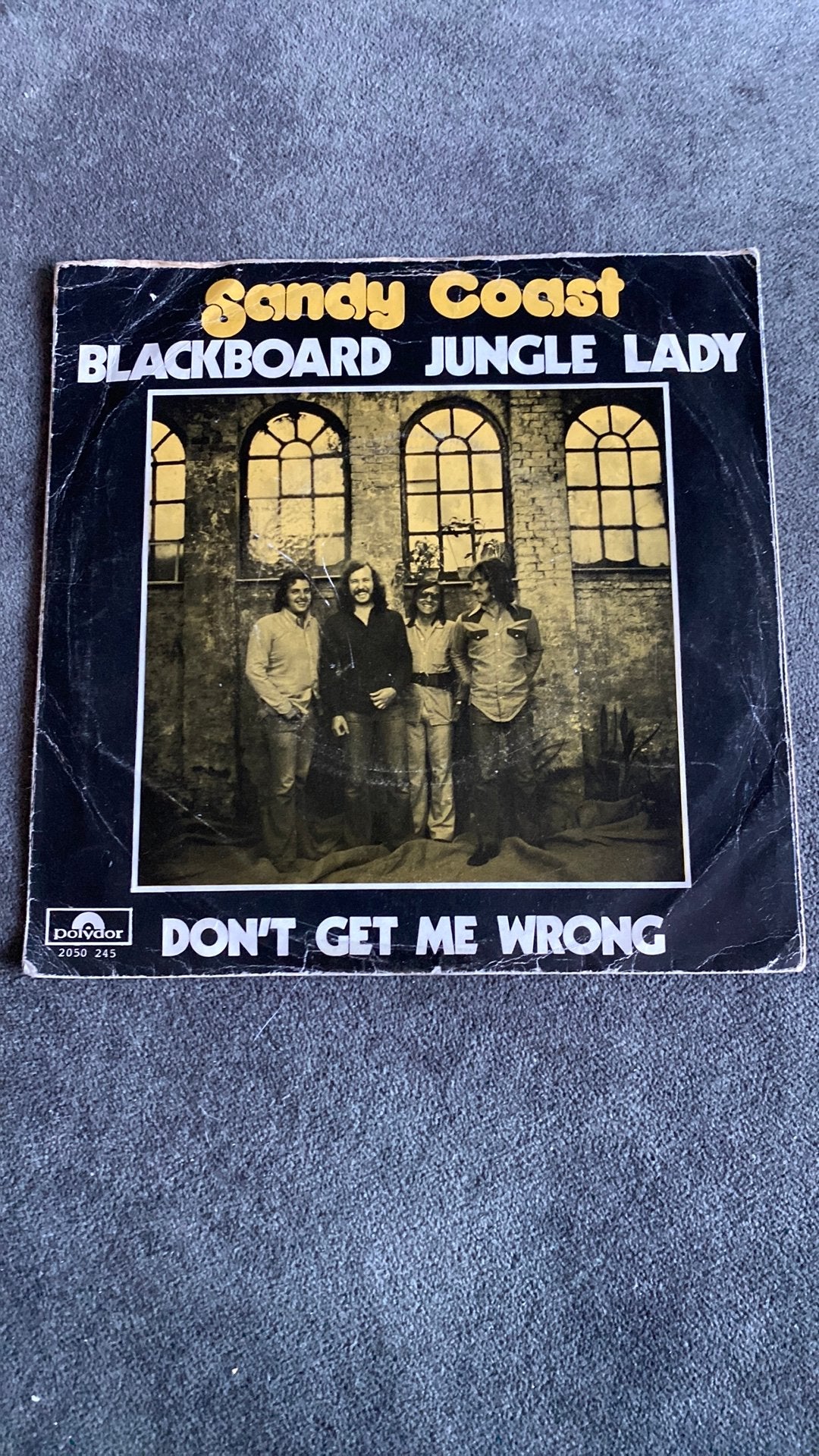 Vinyl single Sandy Coast - Blackboard jungle lady, Ophalen of Verzenden, Gebruikt, Pop